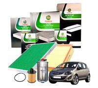 Kit Tagliando Castrol 4 Filtri Opel Corsa D 1.3 CDTI
