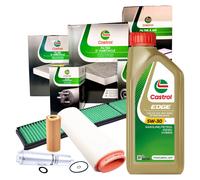 Kit Tagliando Castrol BMW Serie 1 E87 118d, 4 Filtri + Olio Edge 5W30 M