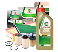 Kit Tagliando Castrol Golf V 1.9-2.0 TDI 4 Filtri 5L EDGE TD 5W40