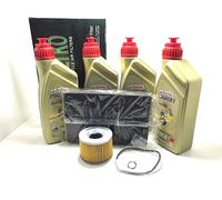 KIT TAGLIANDO CASTROL POWER1 FILTRO OLIO ARIA KAWASAKI EX 250 K8F (R Ninja) 2008