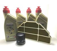 KIT TAGLIANDO CASTROL POWER1 FILTRO OLIO ARIA KAWASAKI ZX 600 (ZX6-R Ninja) 1999