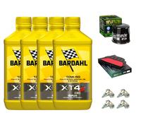 KIT/TAGLIANDO CBR 954 RR FIREBLADE BARDAHL XT4-S 10W50 FILTRO OLIO ARIA CANDELE