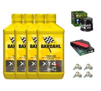 KIT/TAGLIANDO CBR 954 RR FIREBLADE BARDAHL XT4-S 10W60 FILTRO OLIO ARIA CANDELE