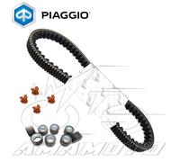 KIT TAGLIANDO CINGHIA RULLI CURSORI ORIGINALI PIAGGIO BEVERLY ST 350-2011/2019