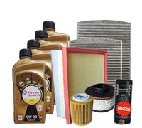 Kit Tagliando Citroen C3 III 1.5 BlueHDi C4 Cactus Peugeot 2008 4 Filtri 4 Olio