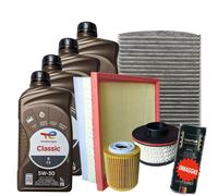 Kit Tagliando Citroen C3 III 1.5 BlueHDi C4 Cactus Peugeot 2008 4 Filtri Olio