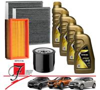 KIT TAGLIANDO CITROEN C3 III PEUGEOT 2008 DS3 2020 1.2 PURETECH 110 83 CV 5W30