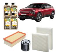 Kit Tagliando CITROEN C4 + 4LT TOTAL Quartz Ineo First 0W-30