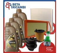 Kit Tagliando Citroen Nemo 1.4 HDI Peugeot Bipper 4 Filtri 4 Olio Siroil 5W40