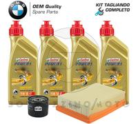 KIT TAGLIANDO COMPLETO CASTROL + FILTRO OLIO / ARIA BMW R 1250 R RS RT 2019>