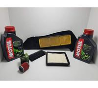 KIT TAGLIANDO COMPLETO OLIO MOTORE 5000 10W40 FILTRI ARIA X MAX 300 2017 2018