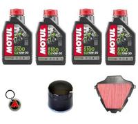 Kit tagliando con Motul 5100 10W30 filtro olio e aria X-ADV Xadv 750 2021 2022