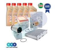 KIT TAGLIANDO CON OLIO ORIGINALE VW PASSAT SEAT AUDI Q3 8068080731865 5W30