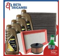 Kit Tagliando Dacia Duster II 1.0 TCe LPG 3 Filtri 4 Olio 5W30 Siroil