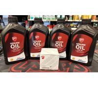 KIT TAGLIANDO DUCATI 4 LT OLIO SHELL ADVANCE 15W50 1 FILTRO OLIO