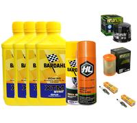 KIT/TAGLIANDO DUCATI 821 '13/16 BARDAHL XTM 20W50 FILTRO OLIO ARIA CANDELE SPRAY