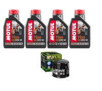 KIT TAGLIANDO DUCATI 851 STRADA 4 LITRI MOTUL 7100 20W50 + FILTRO OLIO