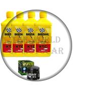 KIT/TAGLIANDO DUCATI MONSTER 695 2007 2008 4 OLIO BARDAHL XTC 10W50 FILTRO OLIO