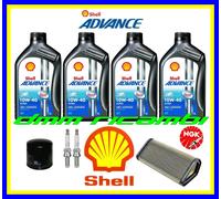 Kit Tagliando DUCATI STREETFIGHTER 848 09 Filtro Aria Candele SHELL 10W40 2009