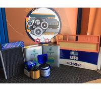KIT TAGLIANDO E 4LT SELENIA WR 5W40 LANCIA YPSILON 1.3 MJT IMPIANTO PURFLUX