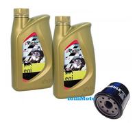 KIT TAGLIANDO ENI I-RIDE RACING 5W40+FILTRO OLIO PIAGGIO BEVERLY 300 IE