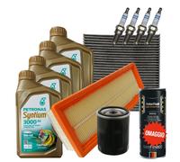 Kit Tagliando Fiat 500 1.2 Panda Gpl Lancia Ypsilon Bi-Fuel Filtro Olio 5W40