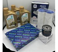 KIT TAGLIANDO FIAT 500 3 FILTRI E 3 LT PETRONAS SYNTIUM 7000 HYBRID 0W20
