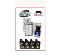 Kit Tagliando Fiat 500 Hybrid 3 Filtri + 4 Litri Olio Selenia Eco 2+ 0W20