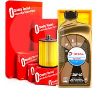 Kit 3 Filtri Tagliando Adatto per Grande Punto EVO 1.2 Benzina 69CV 312 dal 2012