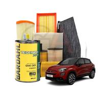 Kit Tagliando Fiat 500X 1.6 D Multijet Jeep Renegade Compass e 5 lt Bardahl 0w30