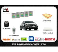 Kit Tagliando Fiat Bravo 2 2007 1.9 Multijet JTD 110 88kw 120cv 5l Selenia 5W40