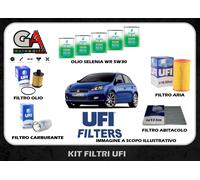 Kit tagliando Fiat Bravo II 2 1.6 Multijet mtj filtri UFI 5lt Selenia WR 5W30