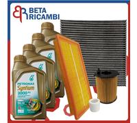 Kit Tagliando Fiat Panda 0.9 TwinAir Natural Power 500 900 Twin Air Olio+Filtri