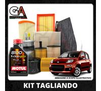 Kit tagliando Fiat Panda 1.2 51KW 69CV (312, 319) Olio Motul 5W40