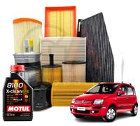 Kit Tagliando Fiat Panda 1.3 multijet 169 Euro 5 + 4 litri Olio Motul 5W30