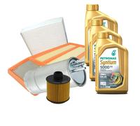 KIT TAGLIANDO 3 FILTRI FIAT+OLIO SELENIA WR 0W30 FIAT 500X 1.6 MULTIJET 09/2014>