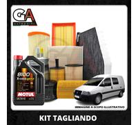 Kit tagliando Fiat Scudo 220 2.0 HDI olio motore Motul 8100 x-cess 5w40 gen2 5LT