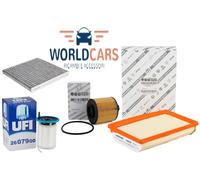 KIT TAGLIANDO FIAT TIPO 1.6 MJT 4 FILTRI ORIGINALI UFI