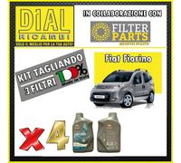 Kit Tagliando FILTRI 3Pz+4LT 5W40 FIAT FIORINO 1.4 NATURAL POWER