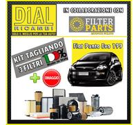 Kit Tagliando FILTRI 3Pz FIAT PUNTO EVO 199 1.4 EURO5 START& STOP + OMAGGIO