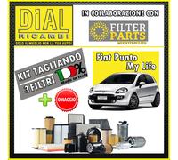 Kit Tagliando FILTRI 3Pz FIAT PUNTO MY.2012 1.2 8V 51 KW 69 HP + OMAGGIO
