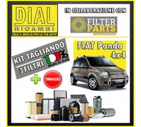 Kit Tagliando FILTRI 3Pz PANDA 169 1.2 8V 4WD CF4 188A4000 44 KW 60 + OMAGGIO