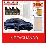 KIT TAGLIANDO FILTRI + 4LT OLIO SELENIA K 5W40 ALFA ROMEO GIULIETTA 1.4 T-JET