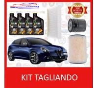 KIT TAGLIANDO FILTRI + 4LT OLIO SELENIA K 5W40 ALFA ROMEO GIULIETTA 1.4 T-JET