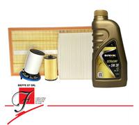 KIT TAGLIANDO - FILTRI + 6 LT OLIO - BMW X3 (E83) 2.0 D DAL 2004 AL 2007
