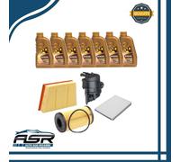 KIT TAGLIANDO FILTRI+7LT 5W30 SIROIL JAGUAR LAND ROVER DISCOVERY RANGE ROVER 2.0