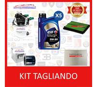 KIT TAGLIANDO FILTRI AFTERMARKET + OLIO ELF NISSAN QASHQAI 2 II 1.5 DCI 2013>