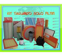KIT TAGLIANDO FILTRI ALFA ROMEO 156 1.9JTD 77-88-85kW DA 09.1997 A 12.2001