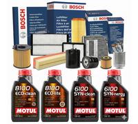 KIT TAGLIANDO FILTRI BOSCH + OLIO MOTUL ALFA ROMEO TONALE 1.3 HYBRID Q4