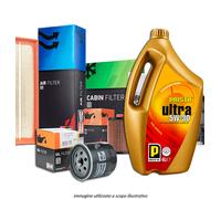 Kit Tagliando Filtri Champion e 6L Olio Ford Transit Autobus 2.0 TDCi 02- 92KW